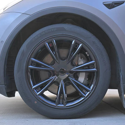 Wheels Covers for Tesla Model Y 19-Inch Gemini Wheels - Sporty style and symmetry
