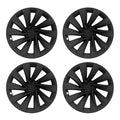 2025+ Tesla Model Y Juniper 20-Inch Helix Wheel Covers | Matte Black Finish | OEM Style
