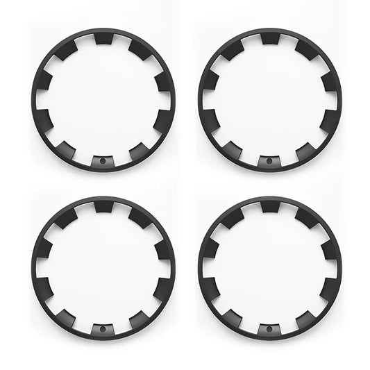 2025+ Tesla Model Y 20-Inch Helix Wheel Protectors | Premium ABS Curb Rash Guards | Easy Snap-On Installation