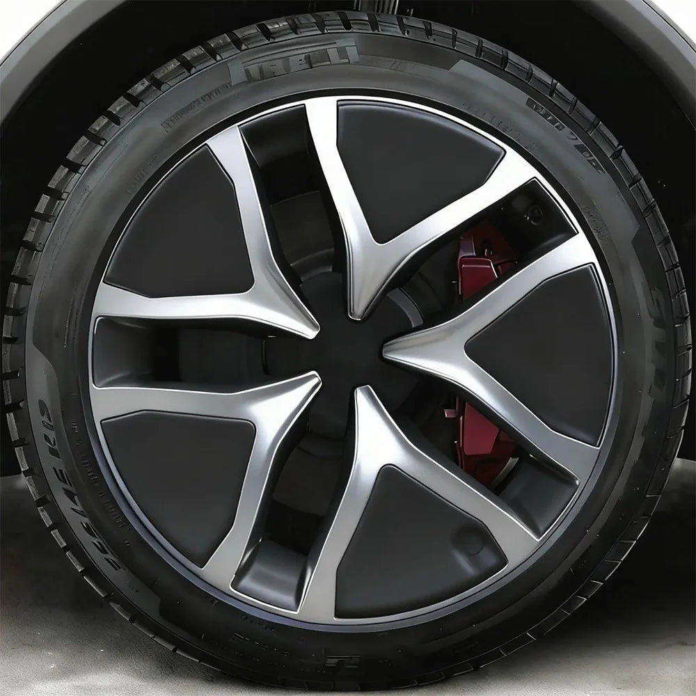 Arachnid 2.0 Style 19’’ Crossflow Wheel Covers for 2025+ Tesla Model Y Juniper