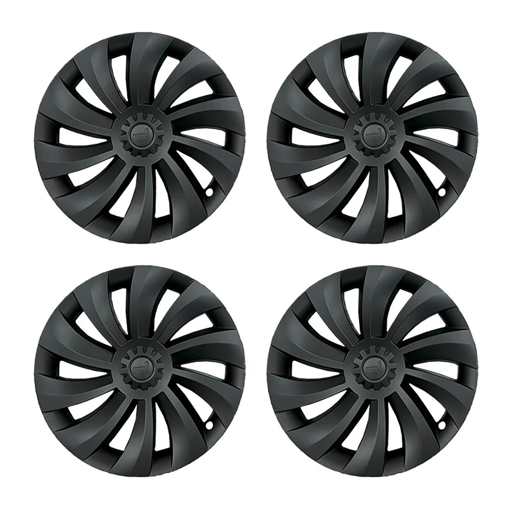 Tesla Model Y 19″ Uberturbine Wheel Covers – OEM-Fit, Aerodynamic & Range-Boosting Upgrade