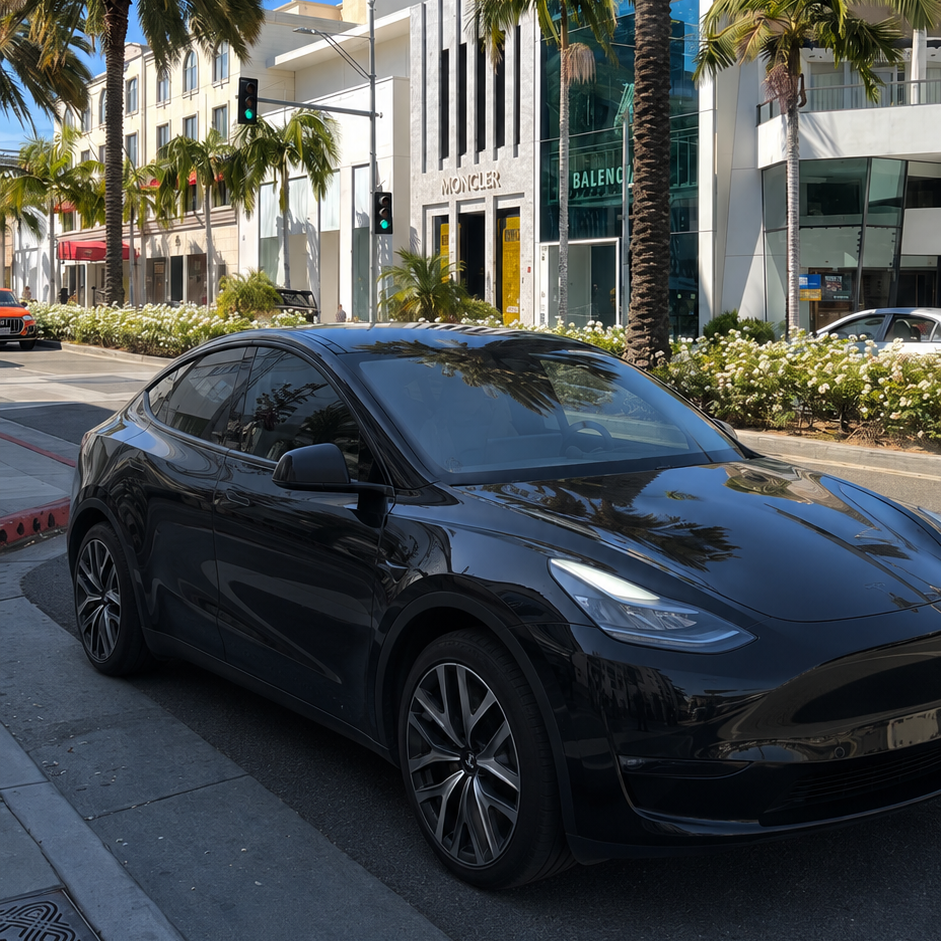 Tesla Model Y 19" Gemini Wheel Covers - Uberturbine Style, 4PCS