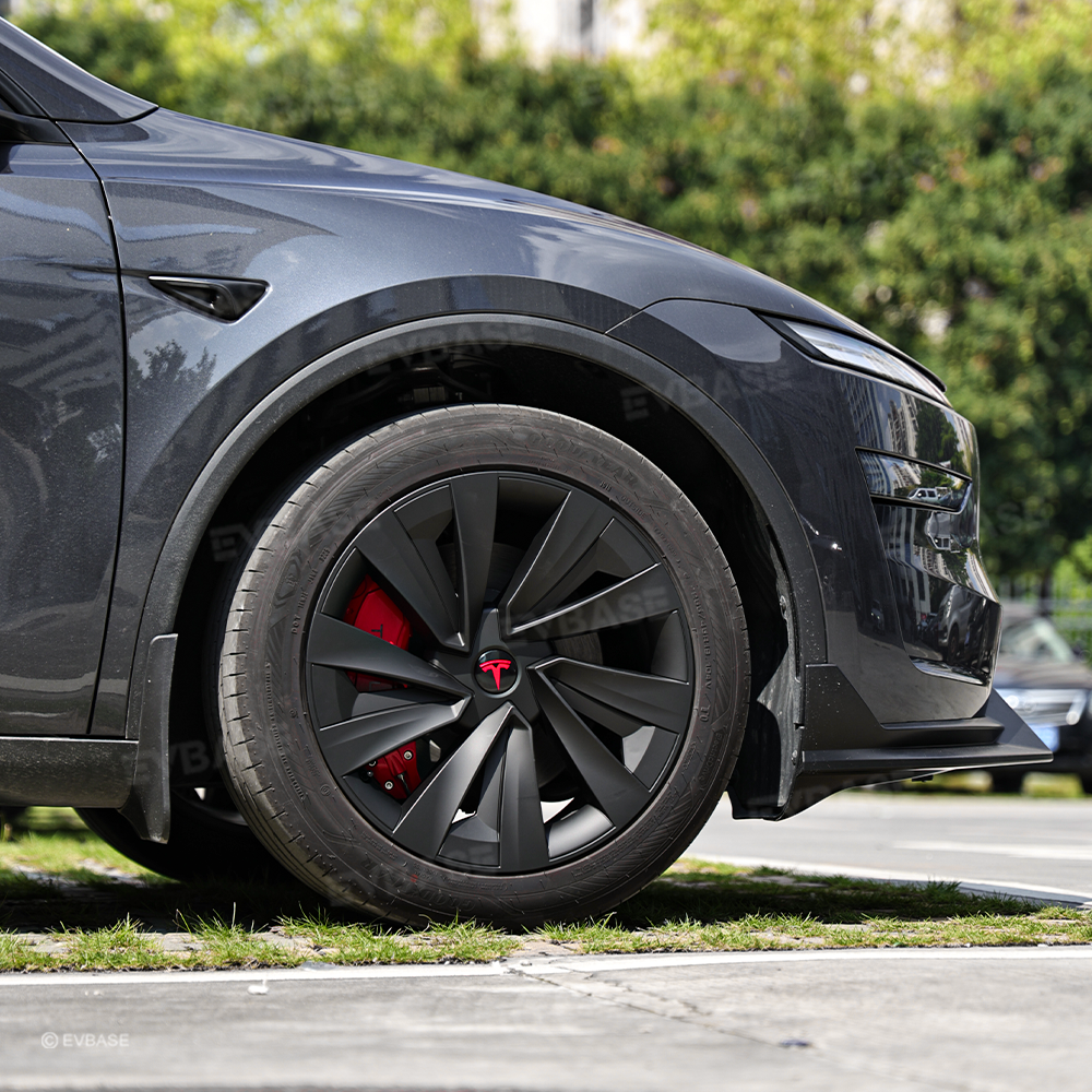 Tesla Logo Model 3 Y Wheel Hub Caps Center Cover Logo 4PCS