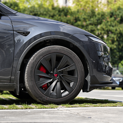 Tesla Logo Model 3 Y Wheel Hub Caps Center Cover Logo 4PCS