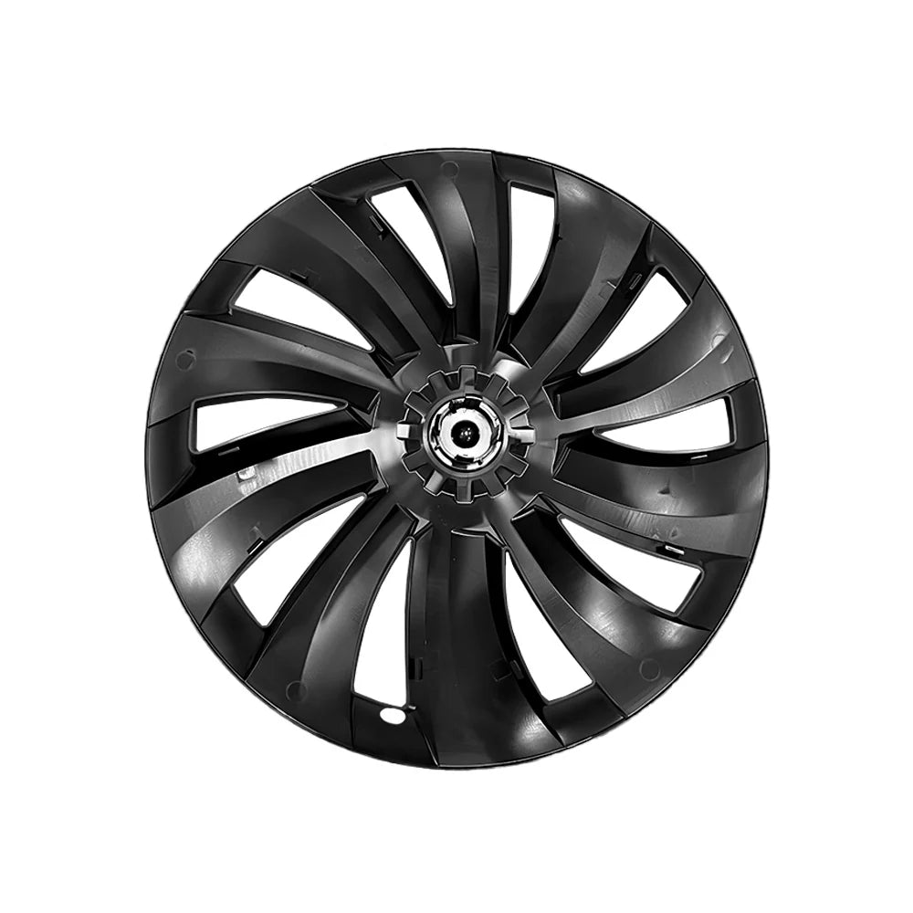 Tesla Model Y 19″ Uberturbine Wheel Covers – OEM-Fit, Aerodynamic & Range-Boosting Upgrade