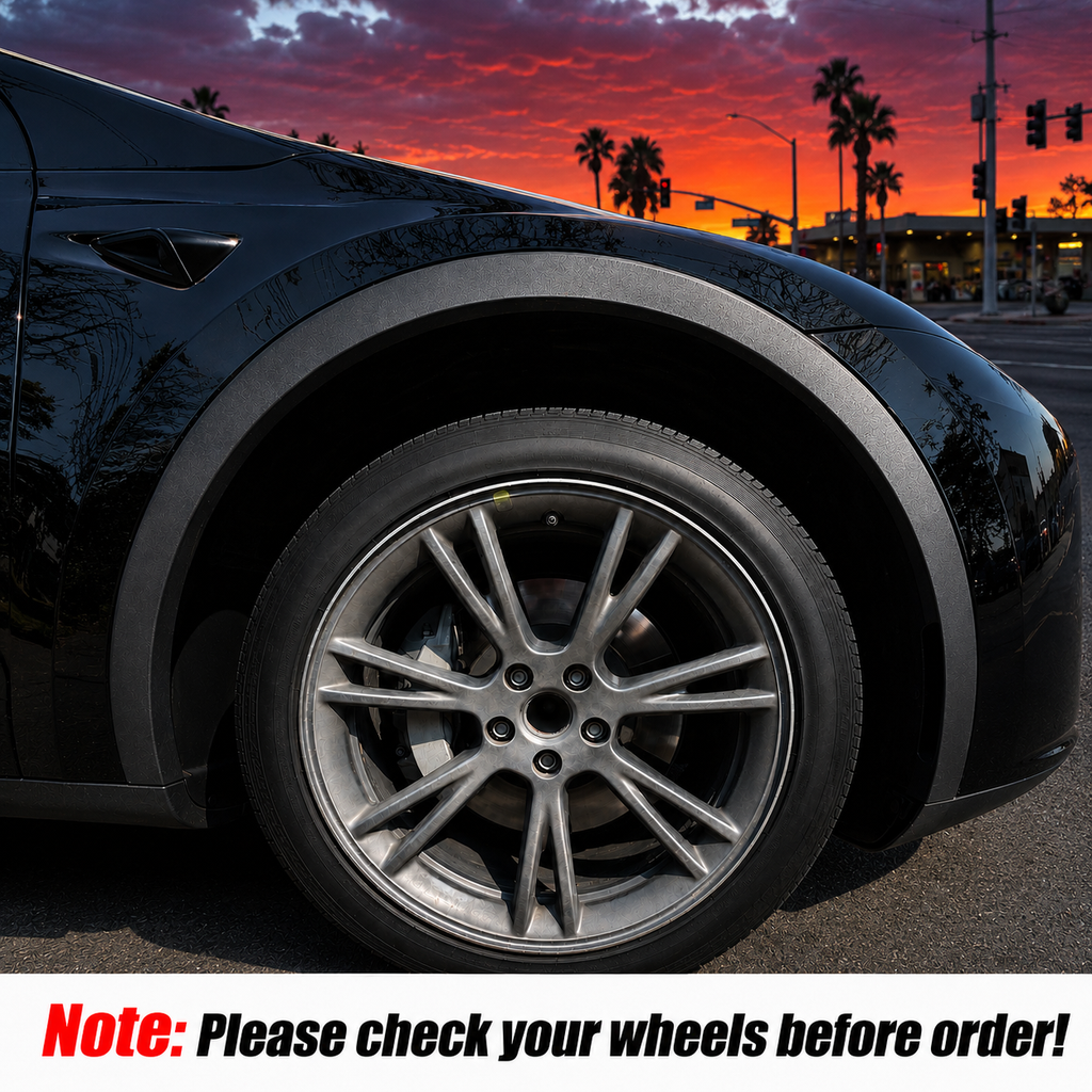 Tesla Model Y 19" Gemini Wheel Covers - Uberturbine Style, 4PCS