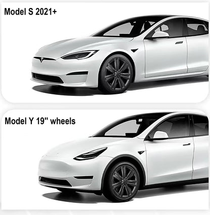 Wheel Cover For Tesla Model Y 19'' Gemini Wheels & Model S 19" Tempest Wheels - Arachnid Style
