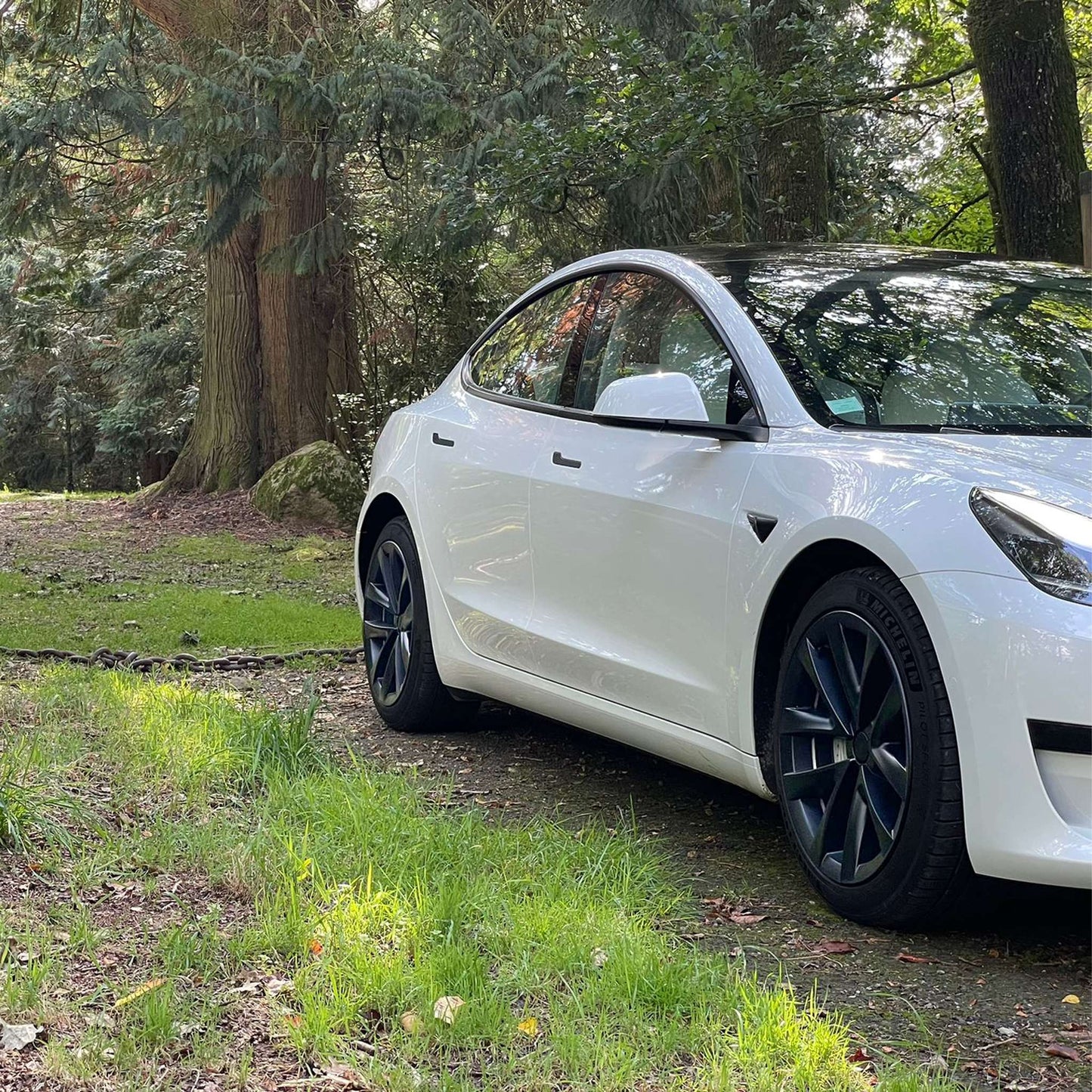 Wheel Covers For Tesla Model 3 18'' Aero Wheels 2017-2023 - Model S Arachnid Wheels Style