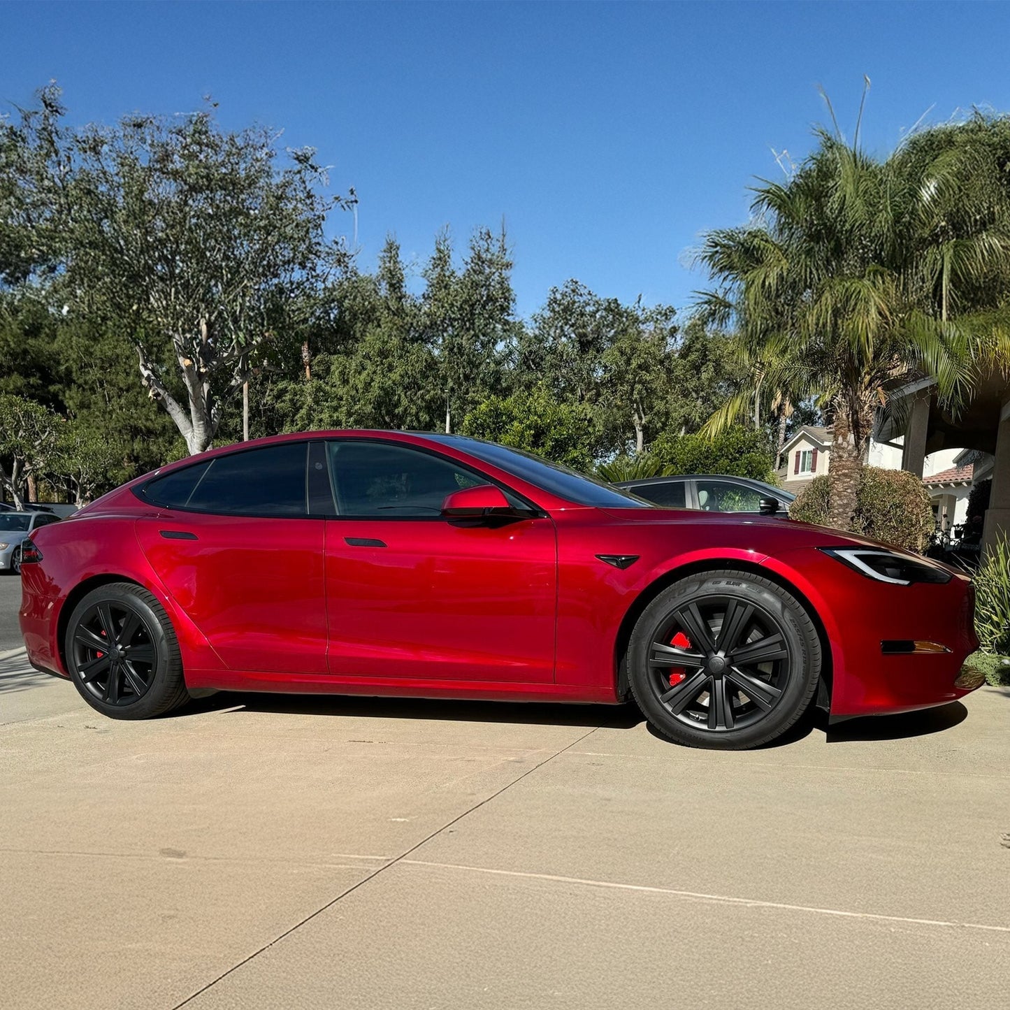 Wheel Cover For Tesla Model Y 19'' Gemini Wheels & Model S 19" Tempest Wheels - Arachnid Style