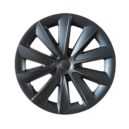 Hubcaps For Tesla Model 3 18'' Aero Wheels 2017-2023 - Cyclone Style