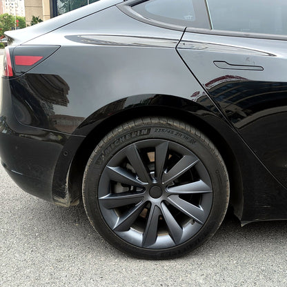 Hubcaps For Tesla Model 3 18'' Aero Wheels 2017-2023 - Cyclone Style