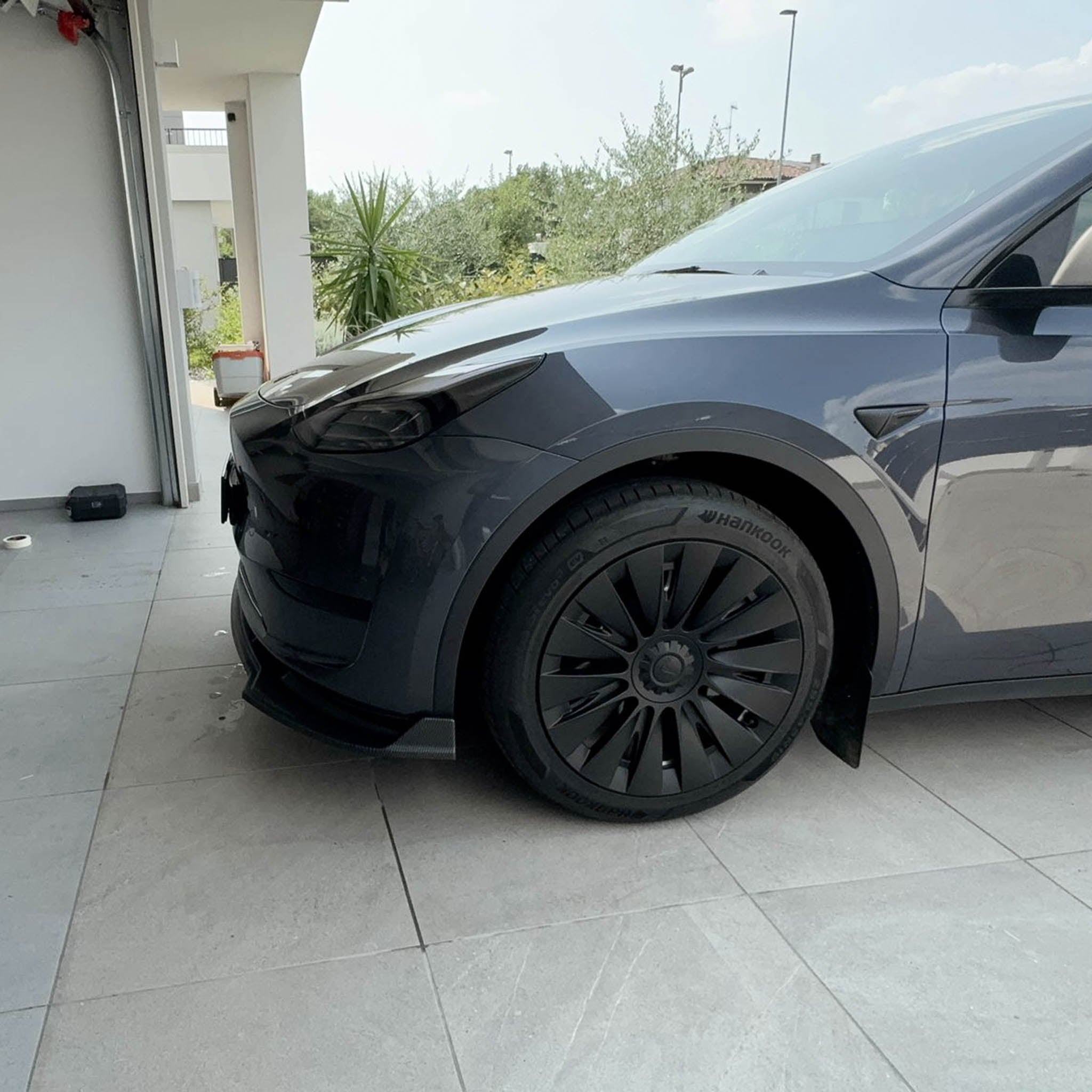 Wheel Covers For Tesla Model Y 19" Gemini Wheels 2020-2025 - Induction Style