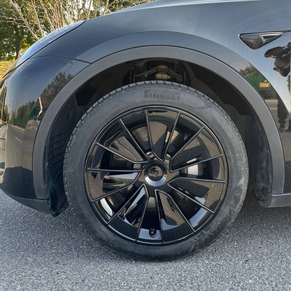Wheels Covers for Tesla Model Y 19-Inch Gemini Wheels - Performance Style & Symmetrical
