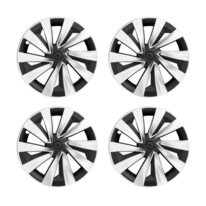 Tesla Model Y Juniper 19" Crossflow Wheel Covers 4PCS | Helix Style ABS Polymer Rim Protectors (2025+)