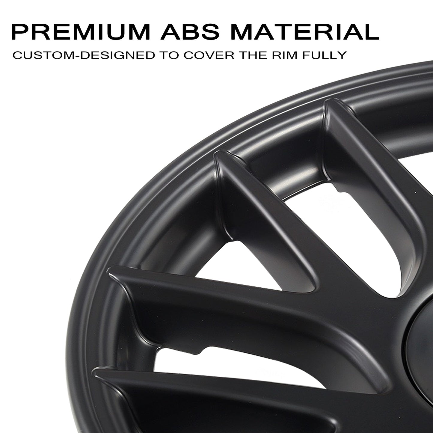 18-Inch Photon Wheel Cover for Tesla New Model 3 Highland 2024+ - Plain Center