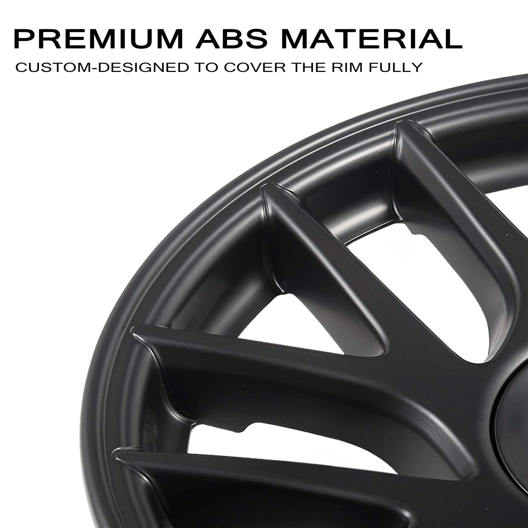 18-Inch Photon Wheel Cover for Tesla New Model 3 Highland 2024+ - Plain Center