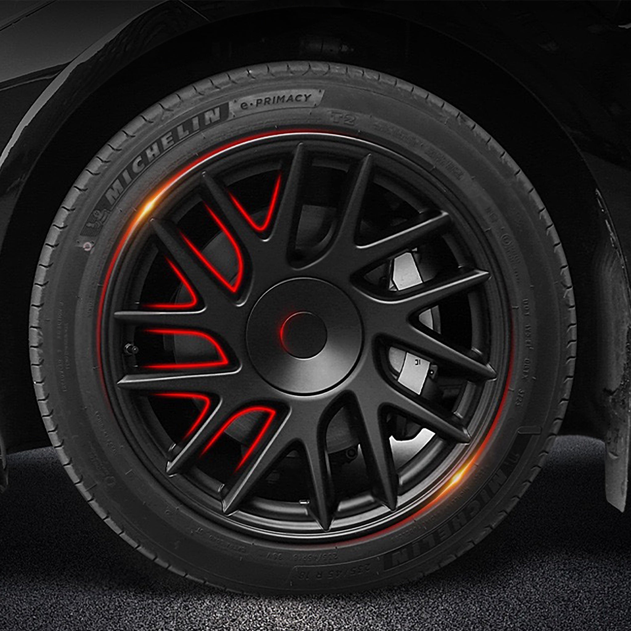 18-Inch Photon Wheel Cover for Tesla New Model 3 Highland 2024+ - Plain Center