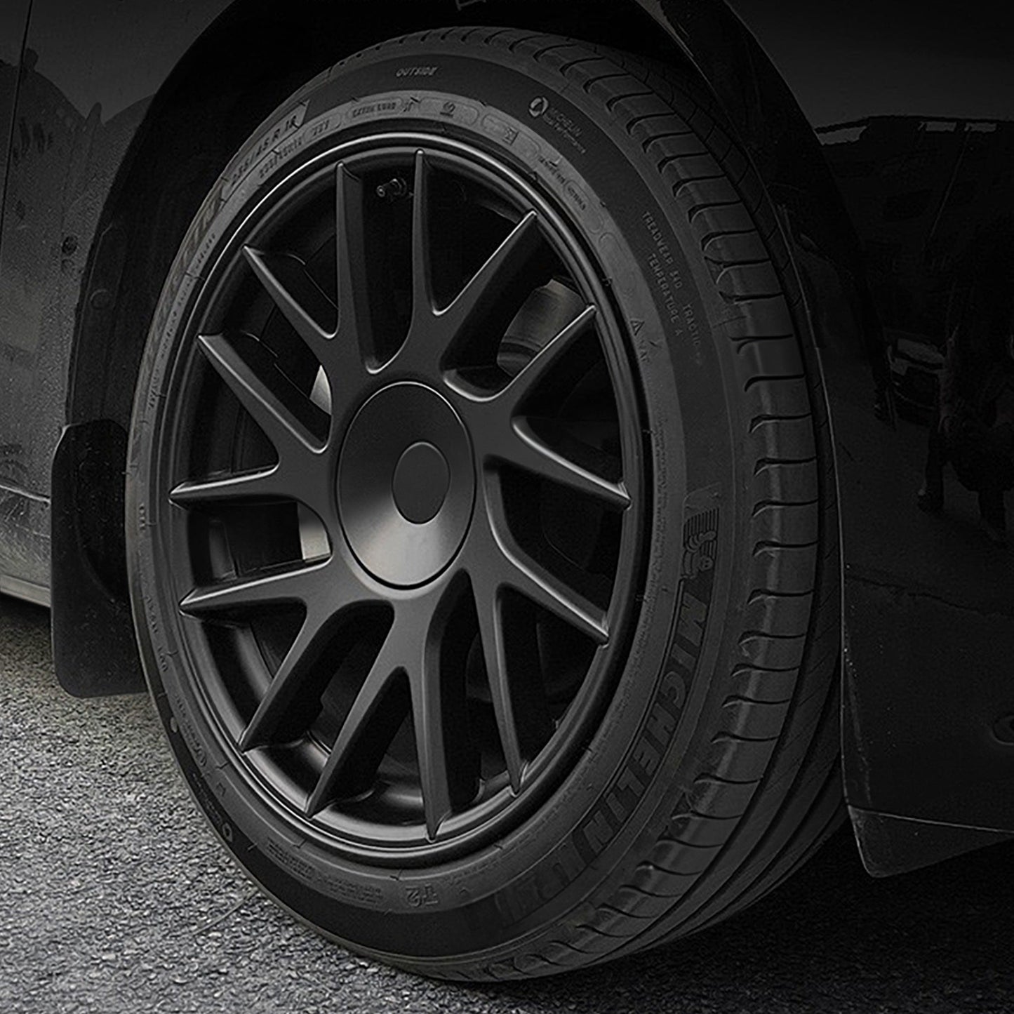 18-Inch Photon Wheel Cover for Tesla New Model 3 Highland 2024+ - Plain Center