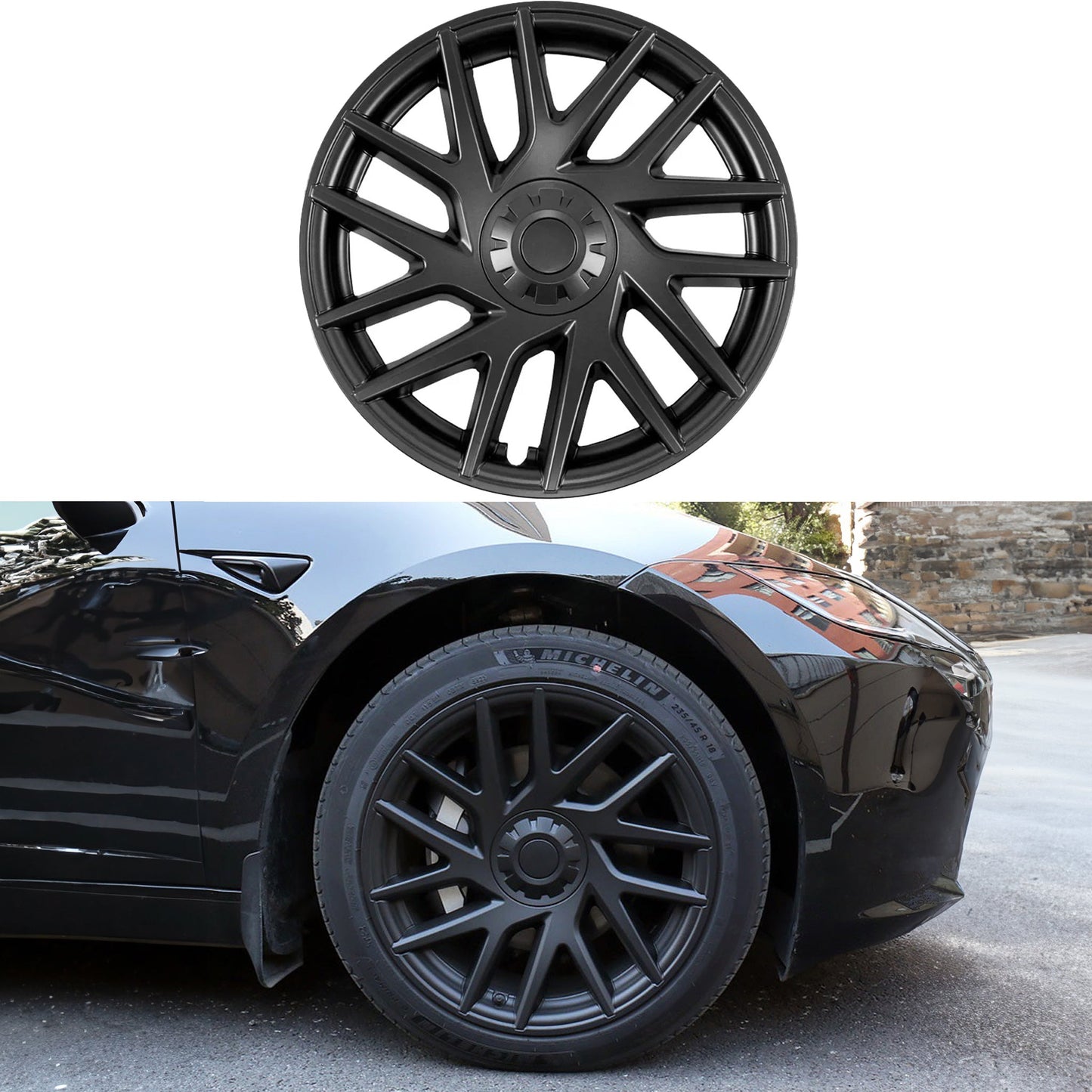 Tesla Aero Wheel Cover for 2024+ New Model 3 Highland 18'' Photon Wheels