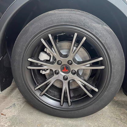 Custom Rim Protector for Tesla Model Y 19'' Gemini Wheels - Stylish & Curb Rash Protection