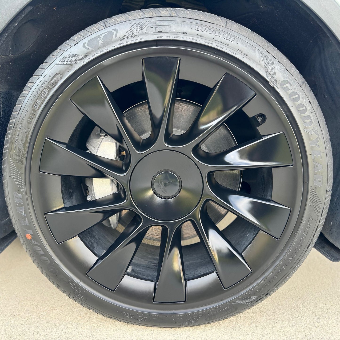 Rim Protector for Tesla Model Y 20'' Induction Wheels - Stylish & Protection