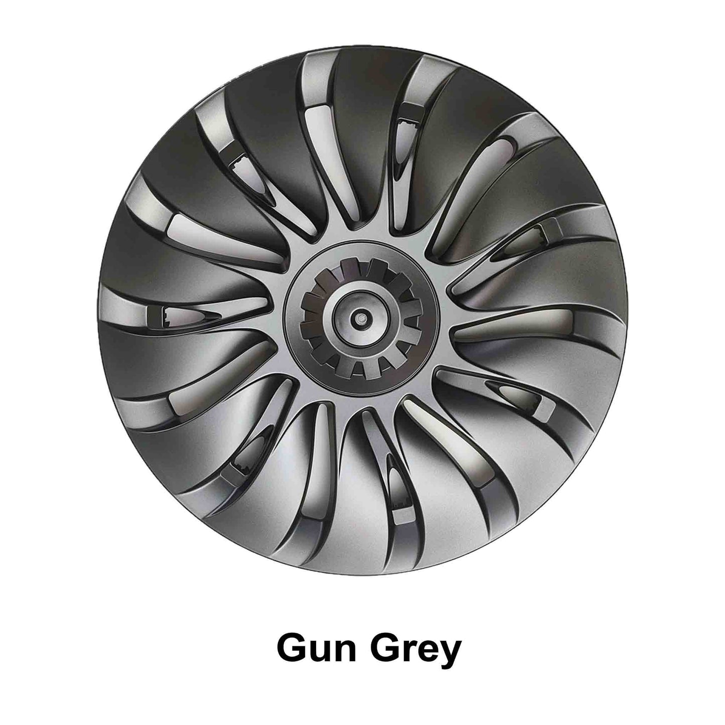 Uberturbine Wheel Covers for Tesla Model Y 19'' Gemini Wheels (Directional)