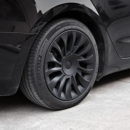 Uberturbine Aero Wheel Covers for Tesla 2024+ New Model 3 Highland 18’’ Photon Wheels