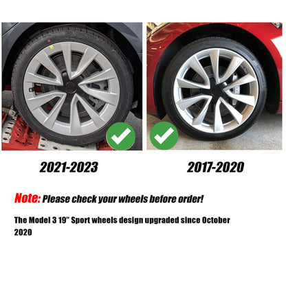 Uberturbine Wheel Covers For Tesla Model 3 19'' Sport Wheels (2017-2023)