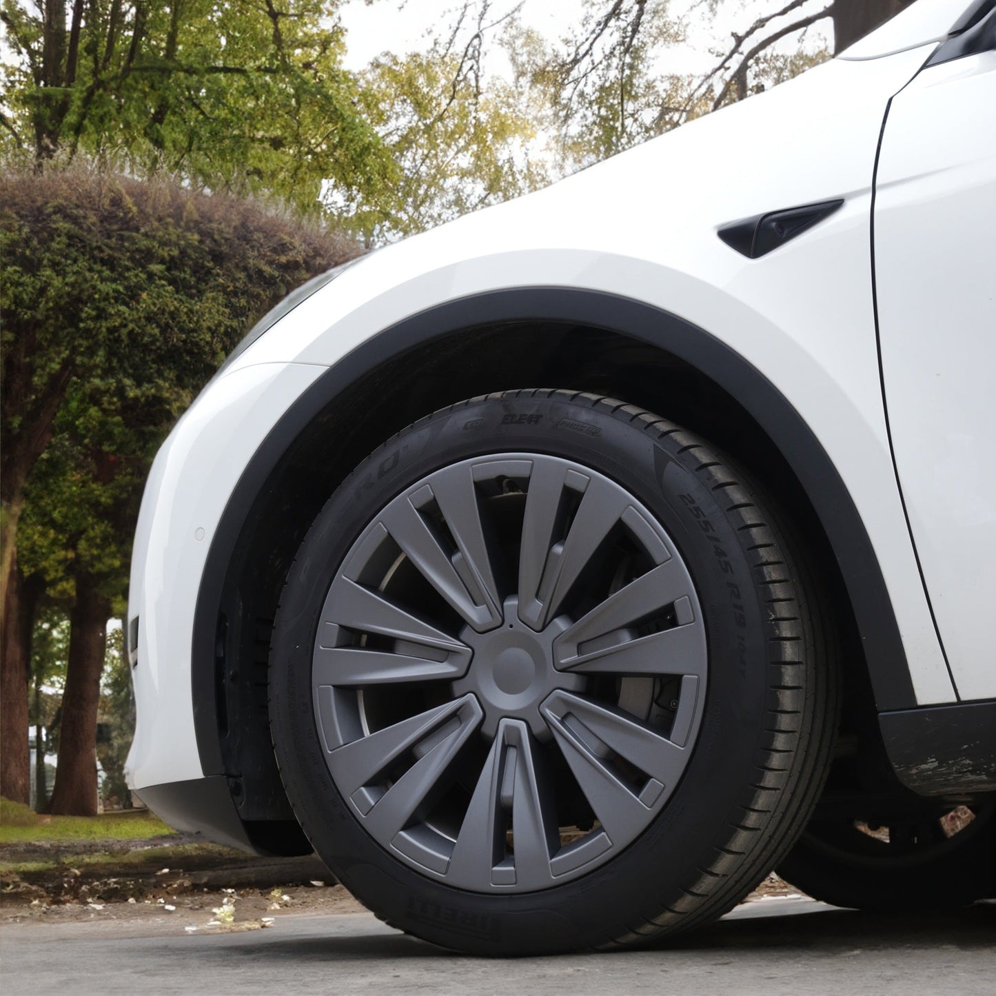 Wheel Covers For Tesla Model Y 19'' Gemini Wheels - Model X Wheel Style