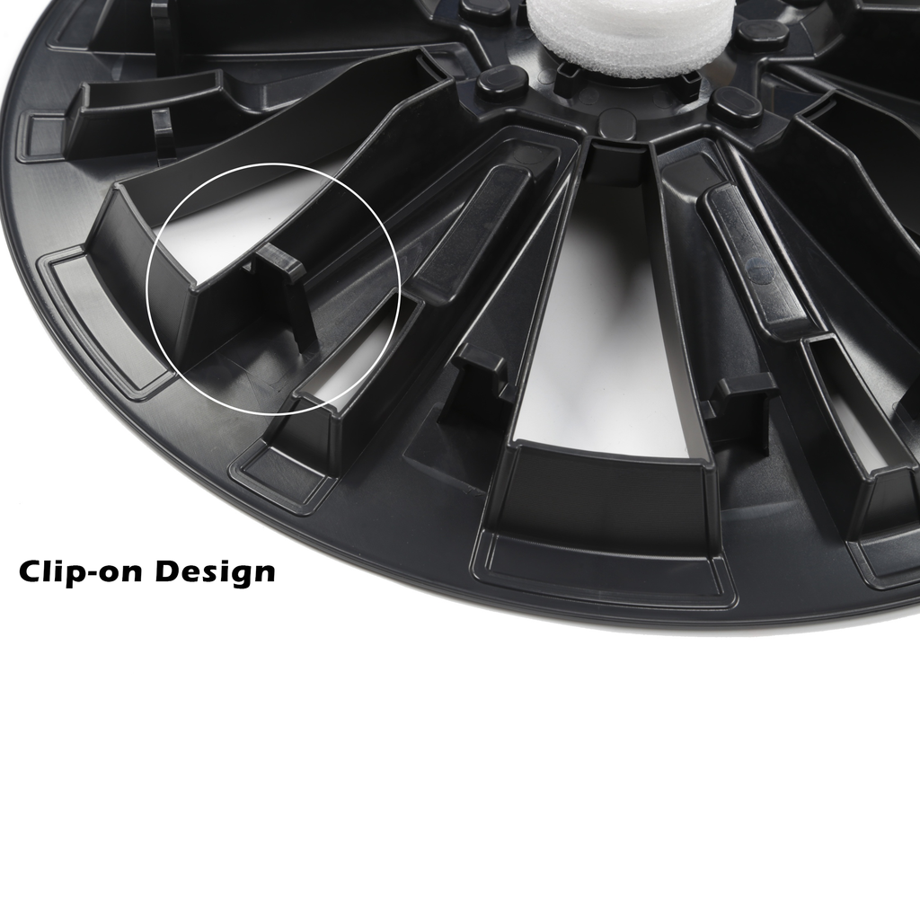 Wheel Covers For Tesla Model Y 19'' Gemini Wheels - Model X Wheel Style