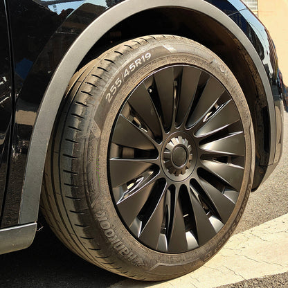 Wheel Covers For Tesla Model Y 19" Gemini Wheels 2020-2024 - Induction Style