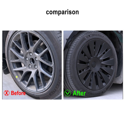 Tesla Wheel Covers for 2024+ New Model 3 Highland 18 inch Photon Wheels - Induction Style