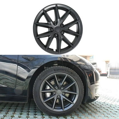 Wheel Cover Replacement for Tesla Model 3 18'' Aero Wheels 2017-2023 - Sporty Style