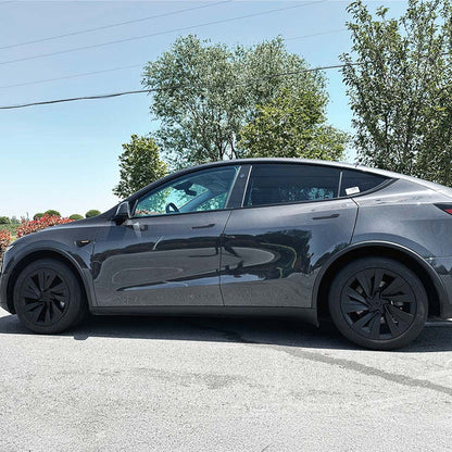 Tesla Model Y Juniper 19" Crossflow Wheel Covers 4PCS | Helix Style ABS Polymer Rim Protectors (2025+)