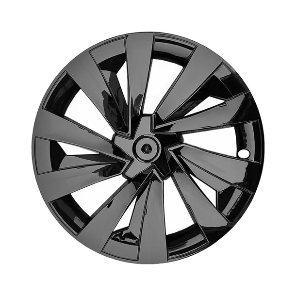 Tesla Model Y Juniper 19" Crossflow Wheel Covers 4PCS | Helix Style ABS Polymer Rim Protectors (2025+)