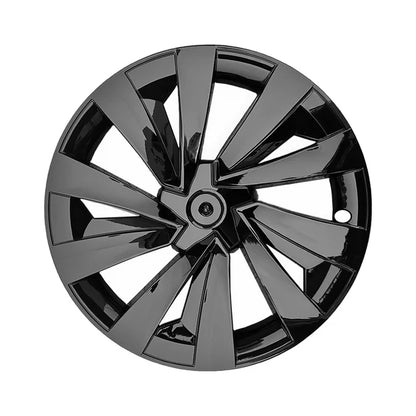 Tesla Model Y Juniper 19" Crossflow Wheel Covers 4PCS | Helix Style ABS Polymer Rim Protectors (2025+)