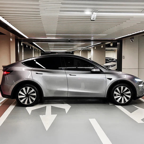 Tesla Model Y Juniper 19" Crossflow Wheel Covers 4PCS | Helix Style ABS Polymer Rim Protectors (2025+)