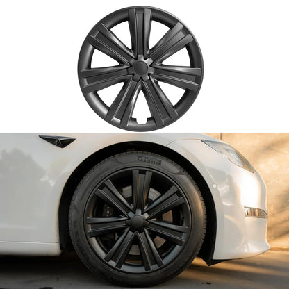 Wheel Cover For Tesla Model Y 19'' Gemini Wheels & Model S 19" Tempest Wheels - Arachnid Style