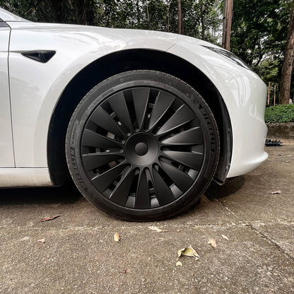 Tesla Wheel Covers for 2024+ New Model 3 Highland 18 inch Photon Wheels - Induction Style
