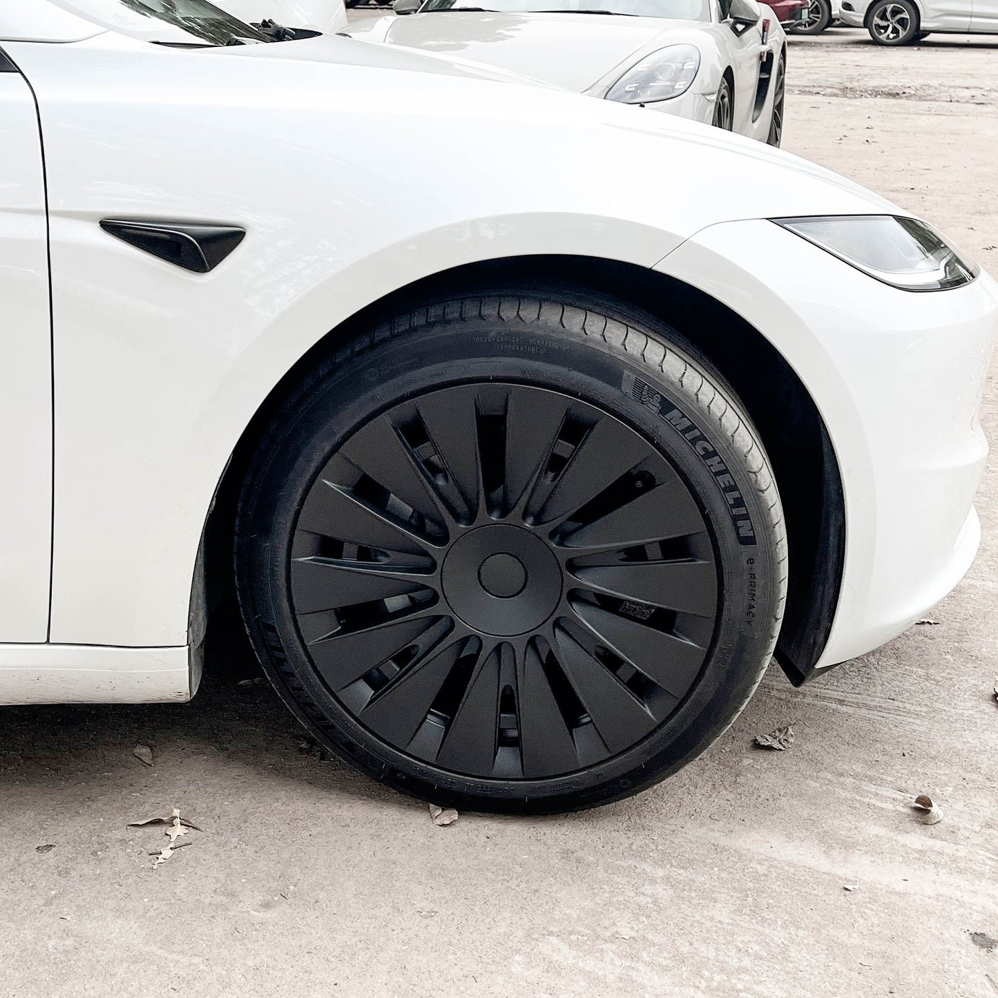 Tesla Wheel Covers for 2024+ New Model 3 Highland 18 inch Photon Wheels - Induction Style