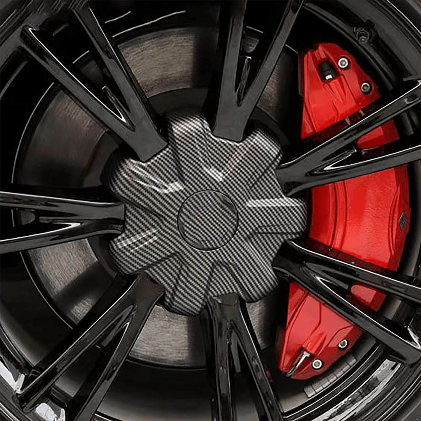 Aero Wheel Center Hub Cover For Tesla Model Y 2020+