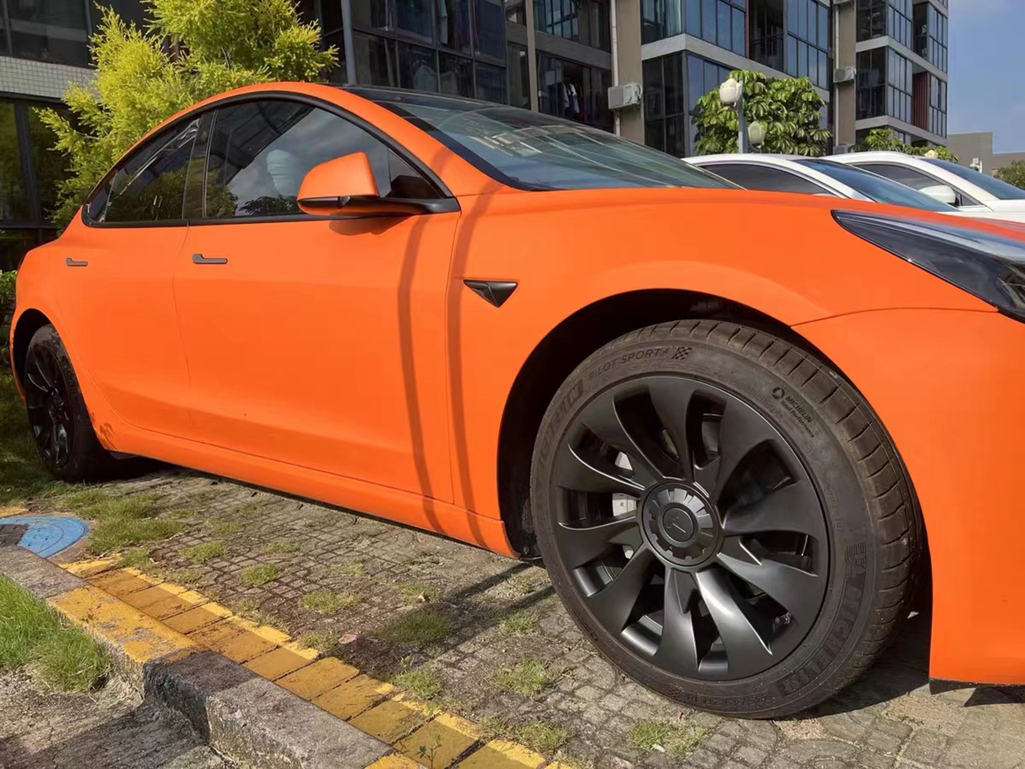 Performance Wheel Covers For Tesla Model 3 18'' Aero Wheels 2017-2023