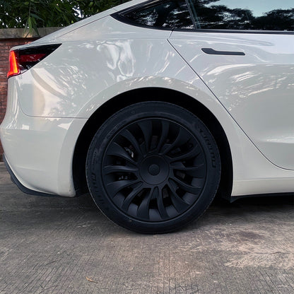 Uberturbine Aero Wheel Covers for Tesla 2024+ New Model 3 Highland 18’’ Photon Wheels