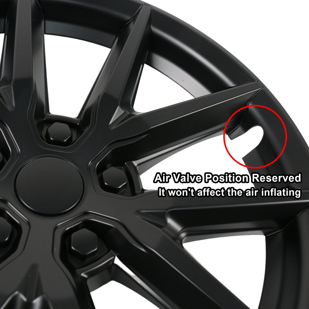 Wheel Cover Replacement for Tesla Model 3 18'' Aero Wheels 2017-2023 - Sporty Style