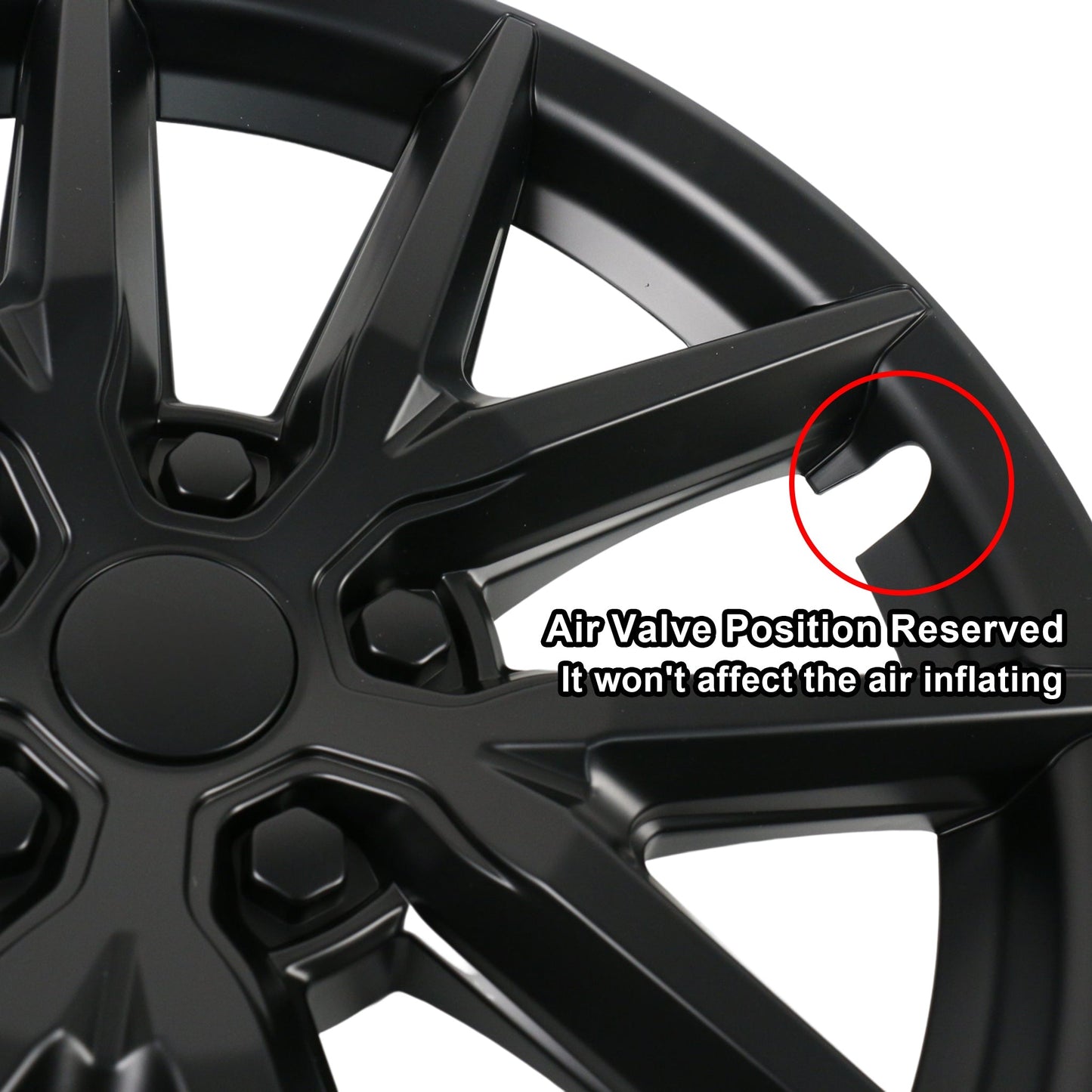 Wheel Cover Replacement for Tesla Model 3 18'' Aero Wheels 2017-2023 - Sporty Style