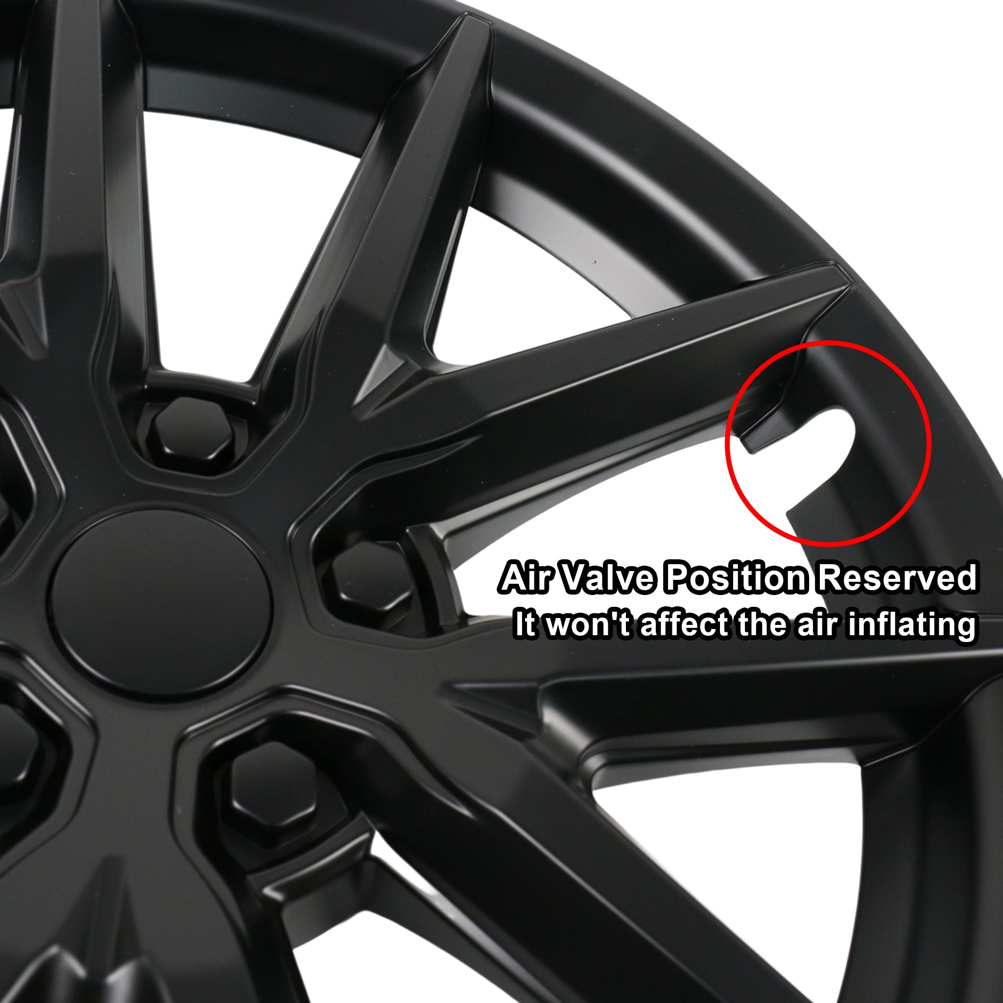 Wheel Cover Replacement for Tesla Model 3 18'' Aero Wheels 2017-2023 - Sporty Style