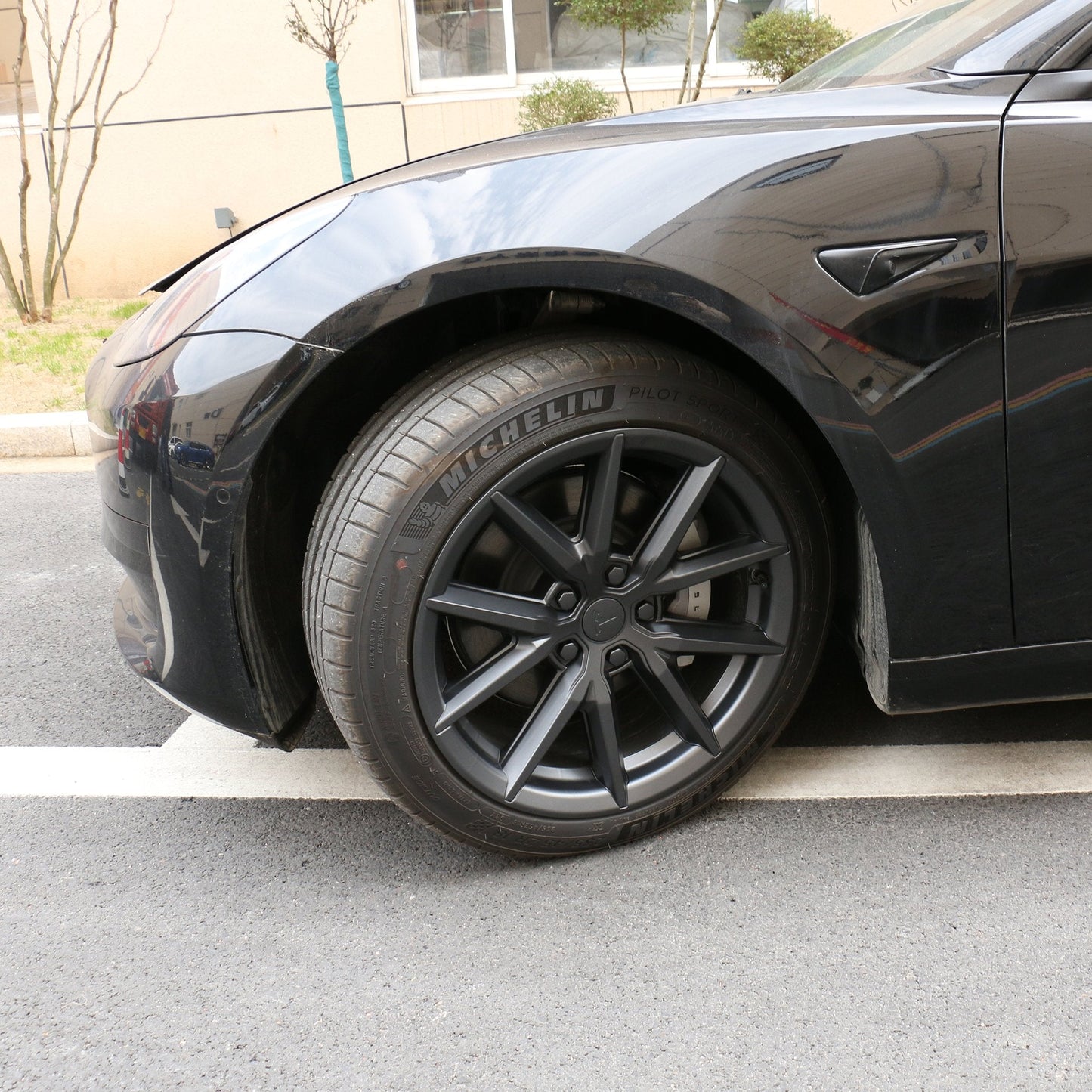 Wheel Cover Replacement for Tesla Model 3 18'' Aero Wheels 2017-2023 - Sporty Style