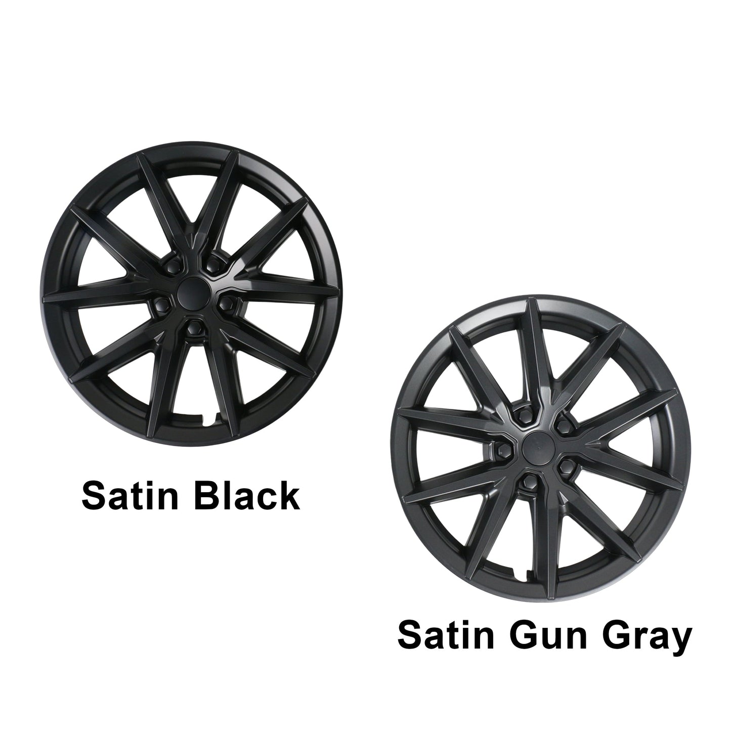 Wheel Cover Replacement for Tesla Model 3 18'' Aero Wheels 2017-2023 - Sporty Style