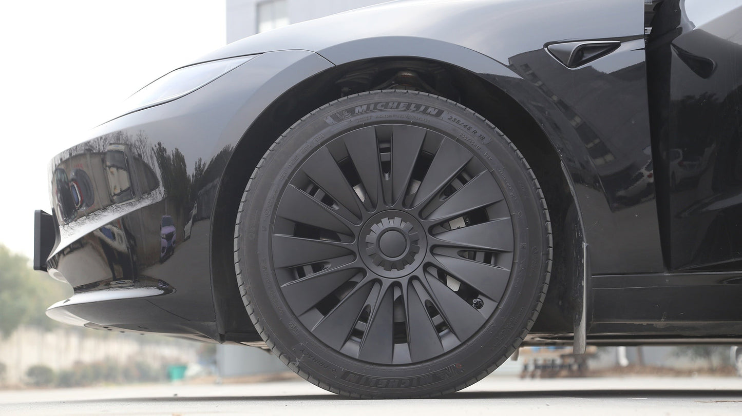 Tesla Wheel Covers for 2024+ New Model 3 Highland 18 inch Photon Wheels - Induction Style