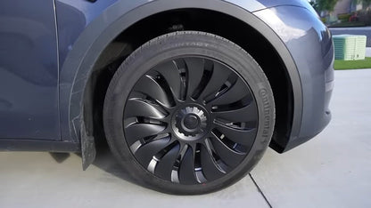 Uberturbine Wheel Covers for Tesla Model Y 19'' Gemini Wheels (Directional)